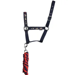 Hy Equestrian Thelwell Collection Practice Makes Perfect Head Collar & Lead Rope