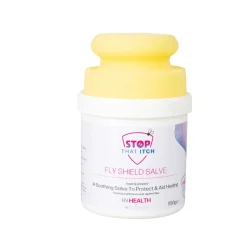 HyHEALTH STOP THAT ITCH! Fly Shield Salve with Circular Sponge by Hy Equestrian