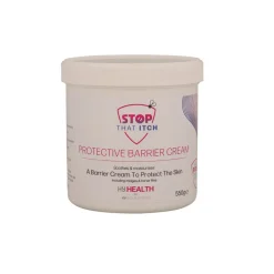 HyHEALTH STOP THAT ITCH! Protective Barrier Cream with Circular Sponge by Hy Equestrian