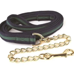 Hy Soft Webbing Lead Rein with Chain