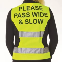 HyVIZ Waistcoat - Please Pass Wide & Slow