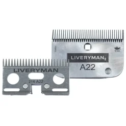 Liveryman A22 Fine Blade Cutter & Comb Set