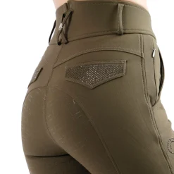 Montar Briella Crystal Detail High Waist Full Grip Ladies Riding Breeches
