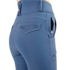 Montar Briella Crystal Detail High Waist Full Grip Ladies Riding Breeches