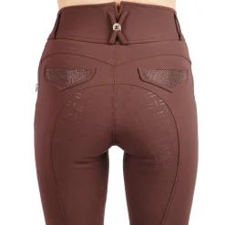Montar Briella Crystal Detail High Waist Full Grip Ladies Riding Breeches