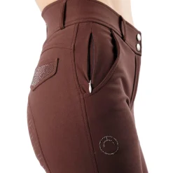 Montar Briella Crystal Detail High Waist Full Grip Ladies Riding Breeches