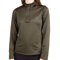 Montar Briella Crystal Detail Long Sleeve Ladies Base Layer