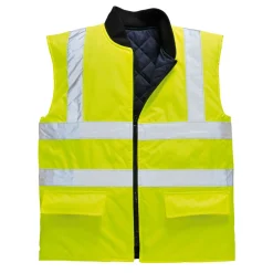 Portwest Hi-Vis Reversible Bodywarmer