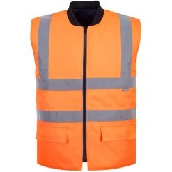 Portwest Hi-Vis Reversible Bodywarmer