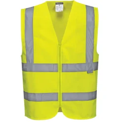 Portwest Hi-Vis Zipped Vest