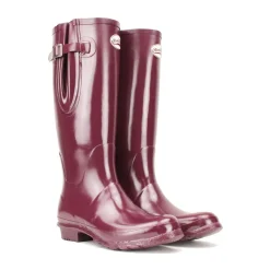Rockfish Women's Tall Adjustable Gloss Wellington