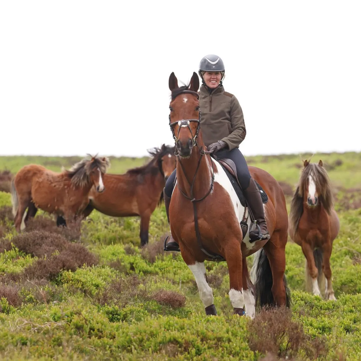 Shires Aubrion Heritage Unisex Quarter Zip Fleece