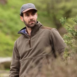 Shires Aubrion Heritage Unisex Quarter Zip Fleece