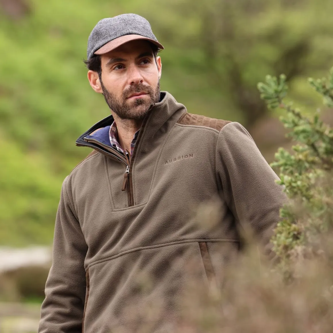 Shires Aubrion Heritage Unisex Quarter Zip Fleece