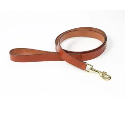 Shires Digby & Fox Flat Leather Dog Lead