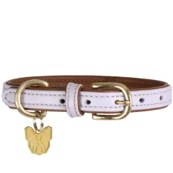 Shires Digby & Fox Padded Leather Dog Collar