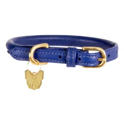 Shires Digby & Fox Rolled Leather Dog Collar
