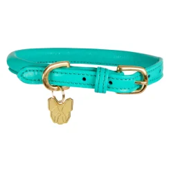 Shires Digby & Fox Rolled Leather Dog Collar