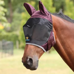 Shires FlyGuard Pro Deluxe Fly Mask With Ears