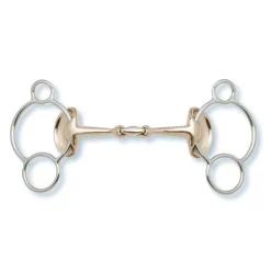 Steeltec Golden Wings 3-Ring Gag Double Broken