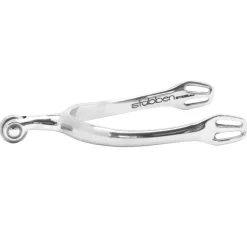 Stubben 1173 Dynamic Dressage Spurs with Smooth Wheel