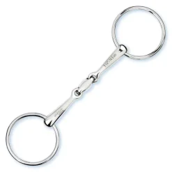 Stubben 2221 Easy Control Stainless Steel Loose Ring Double Broken Snaffle