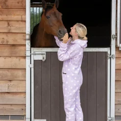 Supreme Products Adult's Dotty Fleece Onesie