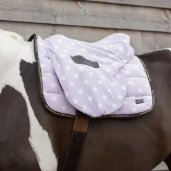 Supreme Products Ride on Dotty Fleece Saddle Cover