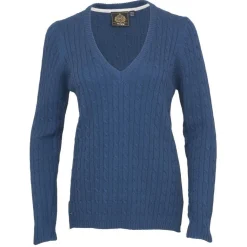 Toggi Ladies Whitfield V Neck Cotton Jumper