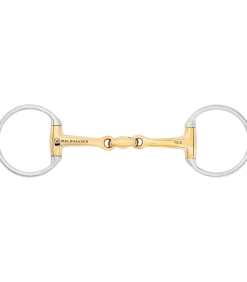 Waldhausen Double Jointed Cyprium Eggbutt Bit