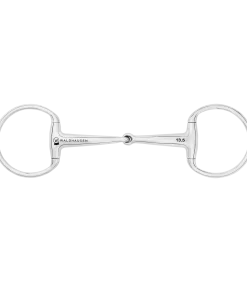 Waldhausen Single Jointed Stainless Steel Eggbutt Bit