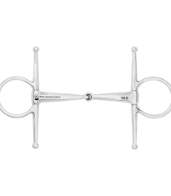 Waldhausen Single Jointed Stainless Steel Full Cheek Bit