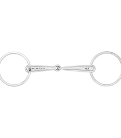 Waldhausen Single Jointed Stainless Steel Hollow Snaffle Bit