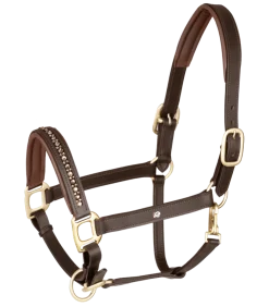 Waldhausen X-Line Leather Halter Crystal