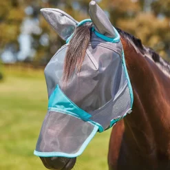 Weatherbeeta ComfiTec Deluxe Fine Mesh Mask With Ears & Nose